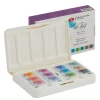 Caja de acuarelas 12 godets colores pastel White Nights