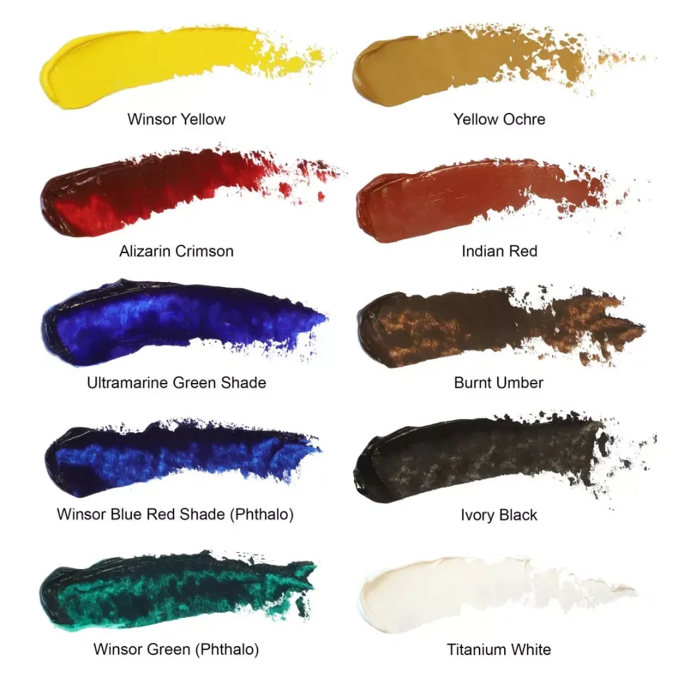 Caja de iniciación 10 óleo Winsor & Newton 21ml