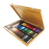 Caja de madera 84 Carrés de colores Conté à Paris