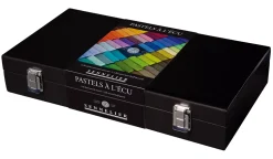 Caja de Madera 120 Medios Pasteles Sennelier