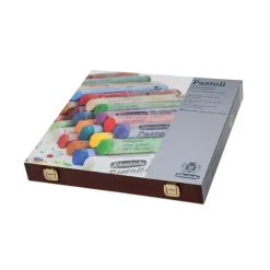 Caja de madera de 45 pasteles blandos Schmincke