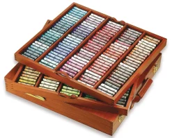 Caja de Madera de Lujo 250 Pasteles Sennelier