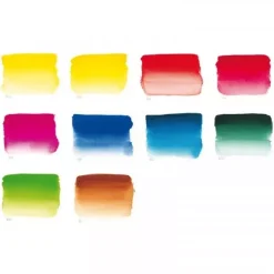 Caja de Madera de Lujo con 12 Tubos Aquarelle Extra Fine Sennelier