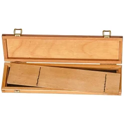Caja de madera vacía pinceles largos Escoda