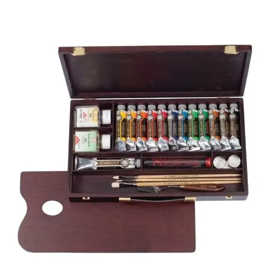 Caja Maletín óleos Rembrandt Professional 12x40ml.