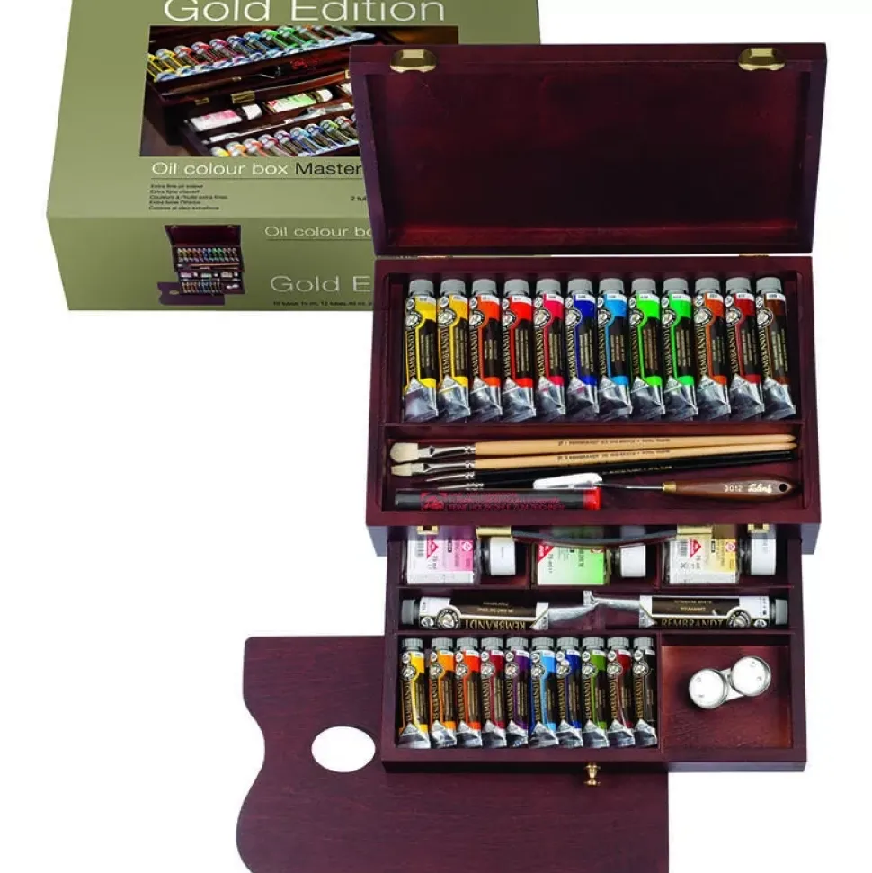 Caja Master de óleo Rembrandt Gold Edition