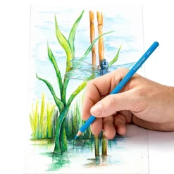 Caja metal 12 lápices de colores acuarelables 146 10C Staedtler