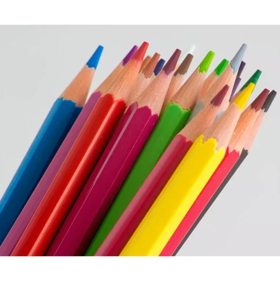 Caja Metálica 36 Lápices De Colores Alpino