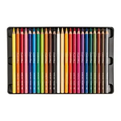 Caja metálica 24 lápices pastel Surtido Conté à Paris