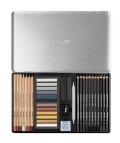 Caja Metálica 35 Piezas Esbozo Rembrandt Lyra