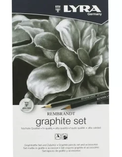 Caja Metálica 11 Piezas Grafito Rembrandt Lyra