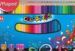 Caja metálica de 48 lápices de colores Color'Peps