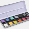 Caja Metálica de 12 Pigmentos Nacarados Finetec