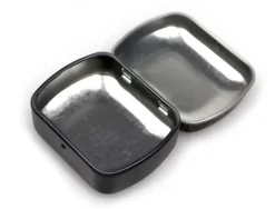 Caja Metálica Negra para Plumillas Finetec