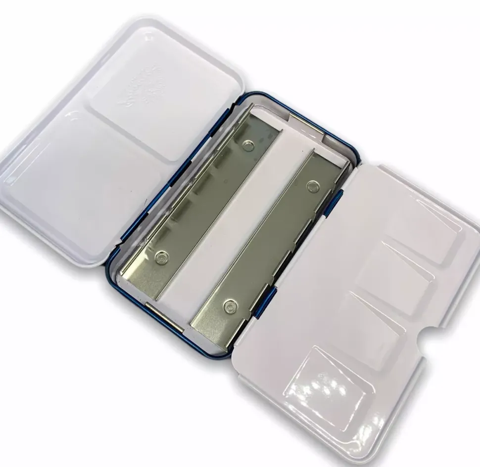 Caja Metálica Vacía para 12 Pastillas de Acuarela Phoenix