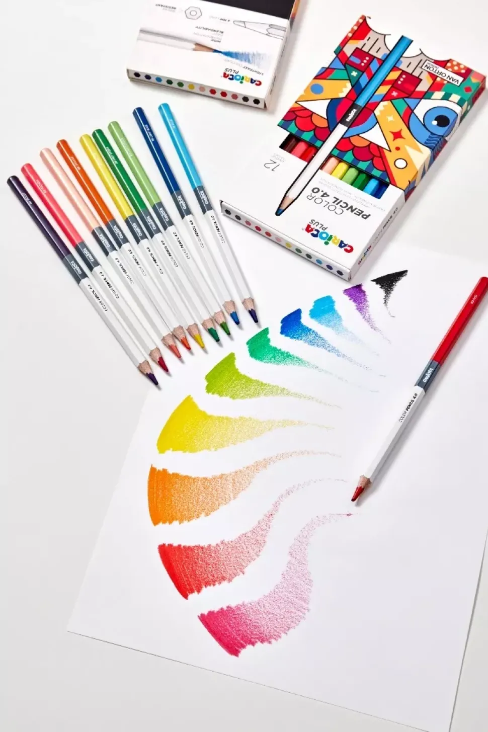 Caja premium de 40 lápices de colores 4.0 Carioca plus