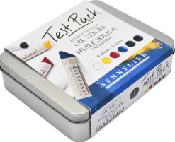 Caja Test Pack de 6 óleo en barra Sennelier