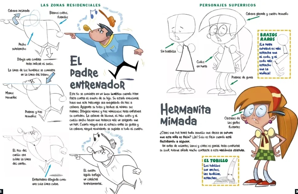 Caricaturas El libro definitivo para la creación de personajes