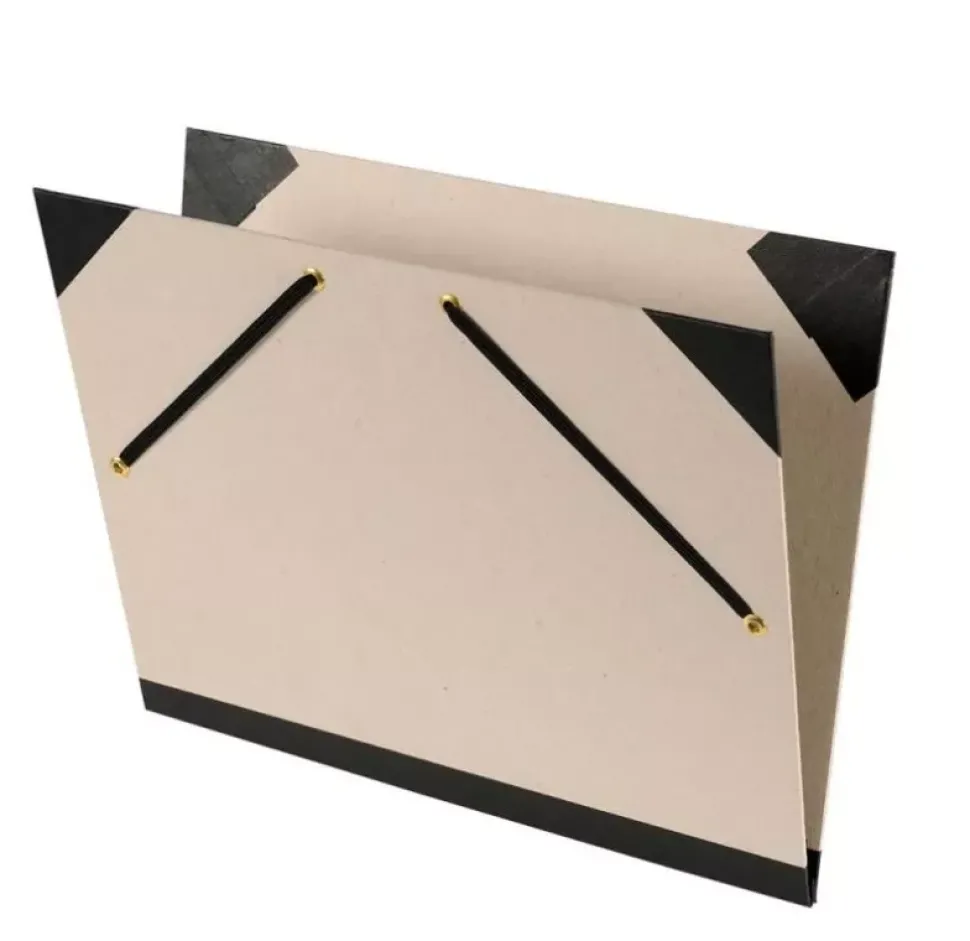 Carpeta Brut gris con gomas Canson 52x72cm