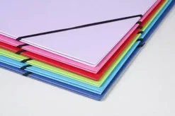 Carpeta de dibujo con cierre elástico fucsia 37x52cm Clairefontaine