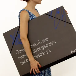 Carpeta de dibujo con gomas Hartem 52 x 72cm