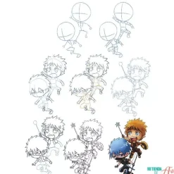 Cómo dibujar Manga chicos en sencillos pasos