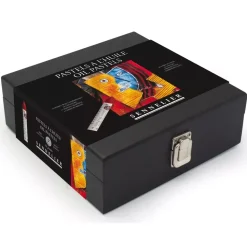 Cofre de 24 pasteles al óleo Sennelier