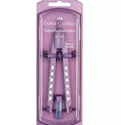 Compás de Ajuste Rápido Factory Sparkle Faber-Castell