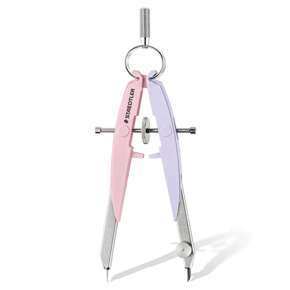 Compás de precisión rosa lila Mars Comfort Staedtler