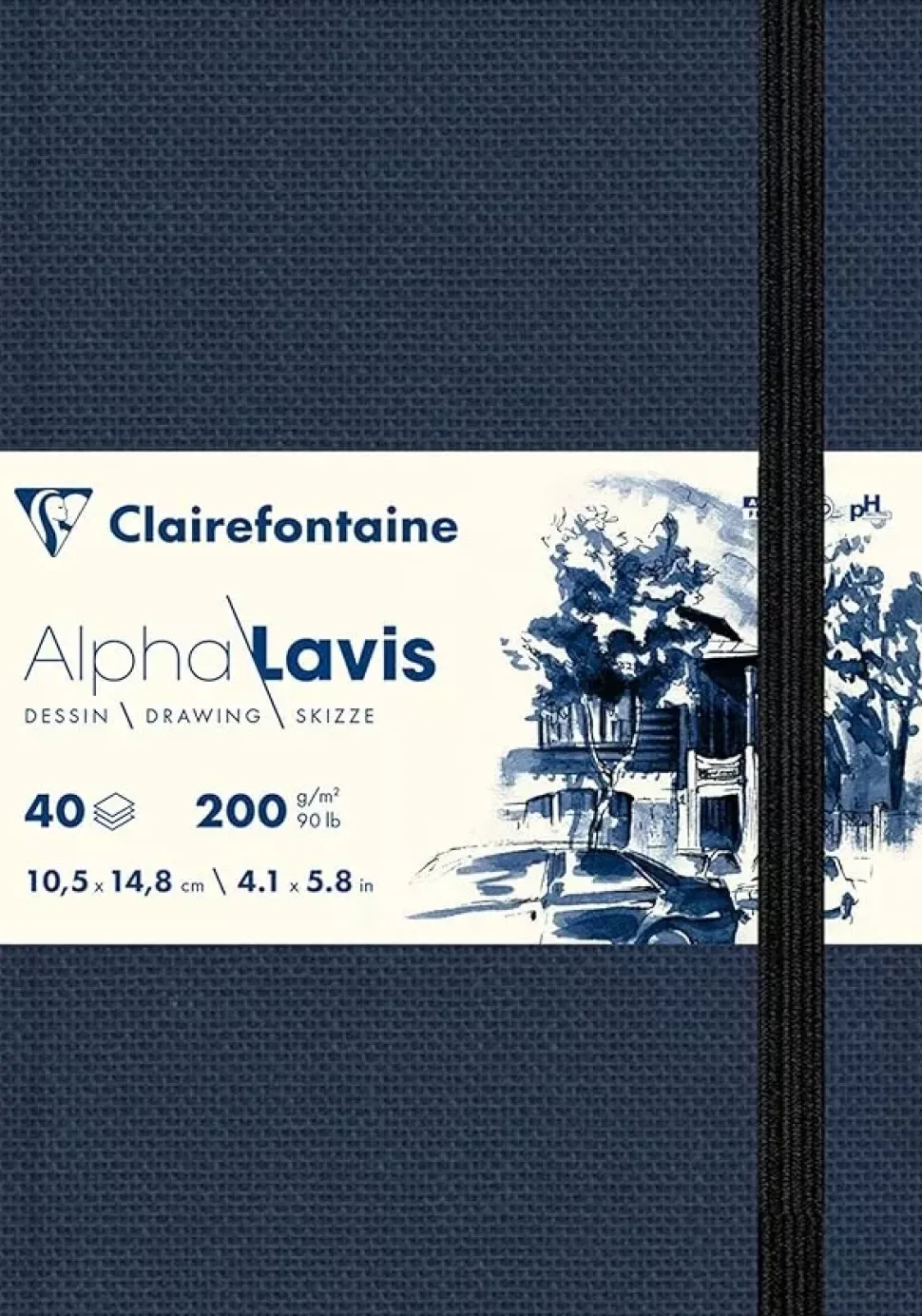 Cuaderno Alpha Levis Clairefontaine 10x15cm