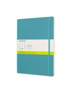 Cuaderno azul arrecife tapa dura rayas Classic Moleskine 13x21cm