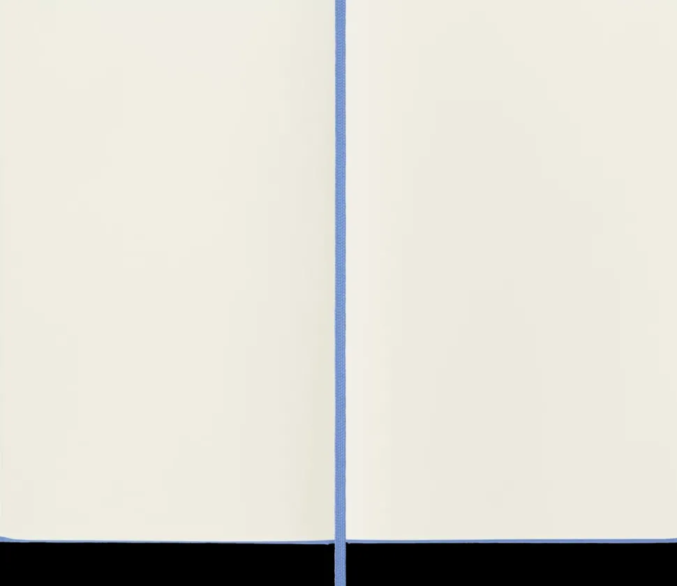 Cuaderno Azul Claro Liso tapa blanda Moleskine 13x21cm