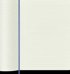 Cuaderno Azul Claro Rayas tapa blanda Moleskine 19x25cm