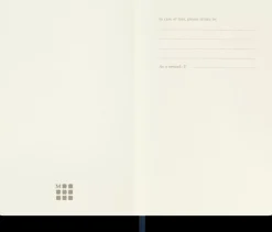 Cuaderno Azul zafiro Clásico Tapa Blanda Rayas 9x14cm Moleskine
