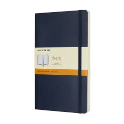 Cuaderno Azul zafiro Clásico Tapa Blanda Rayas 13x21cm Moleskine