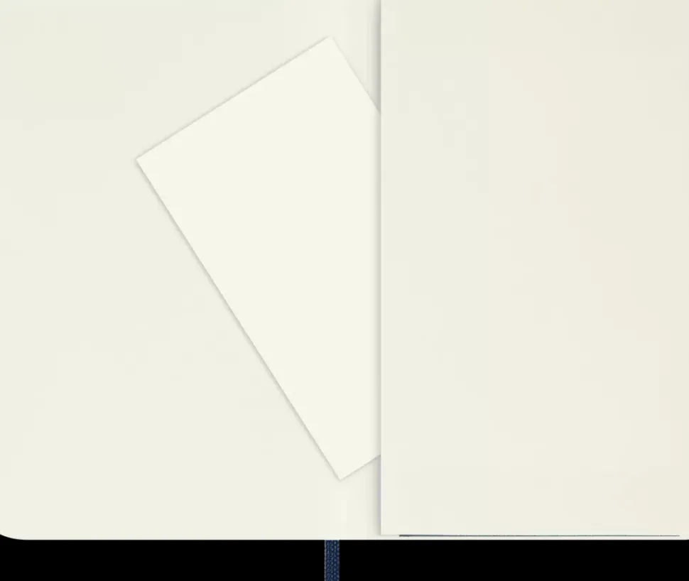 Cuaderno Azul Zafiro Liso tapa blanda Moleskine 9x14cm