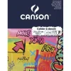 Cuaderno Bocetos Cahier à Dessin Blanco Canson 24x32cm 120g/m²
