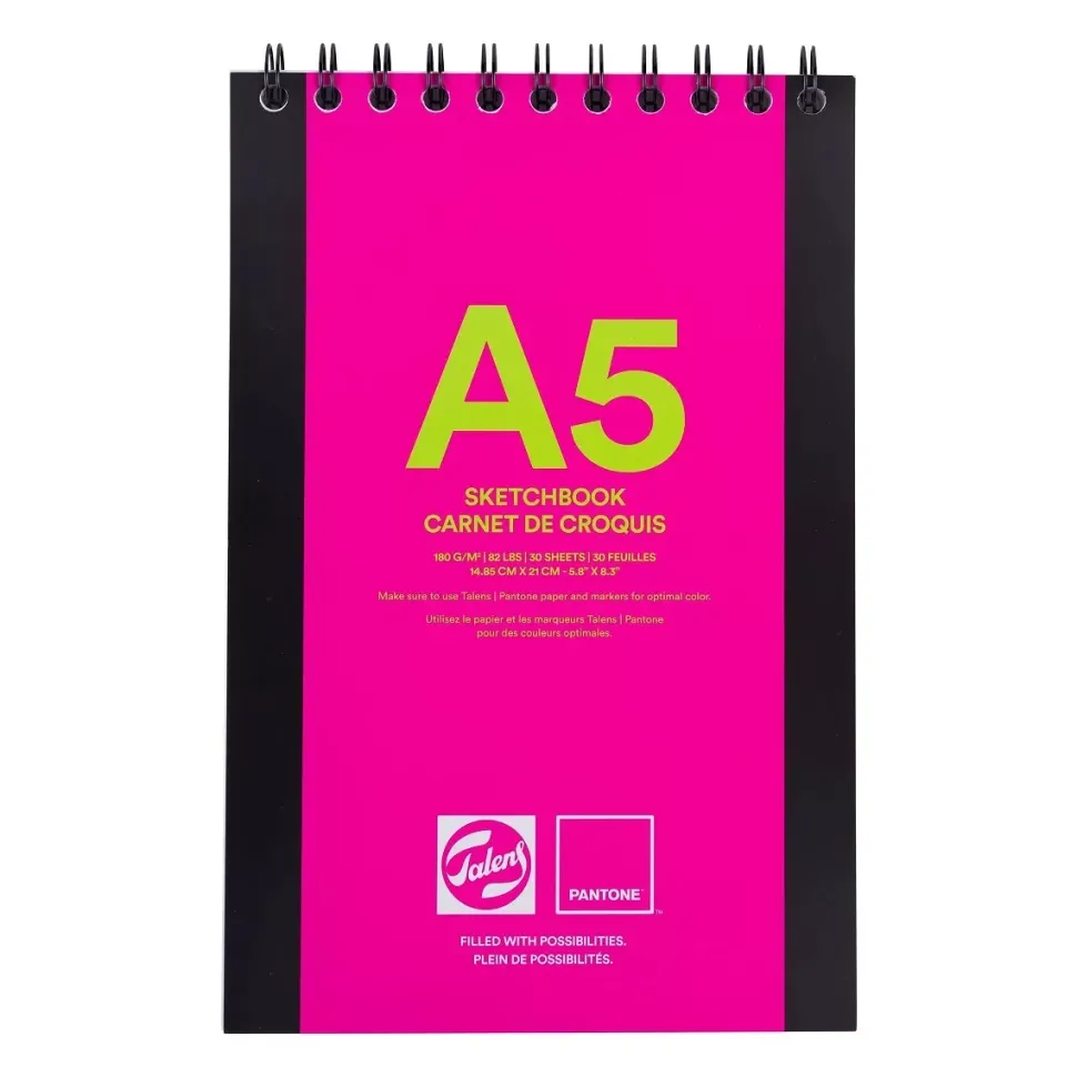 Cuaderno bocetos Talens Pantone A5 180 g/m²