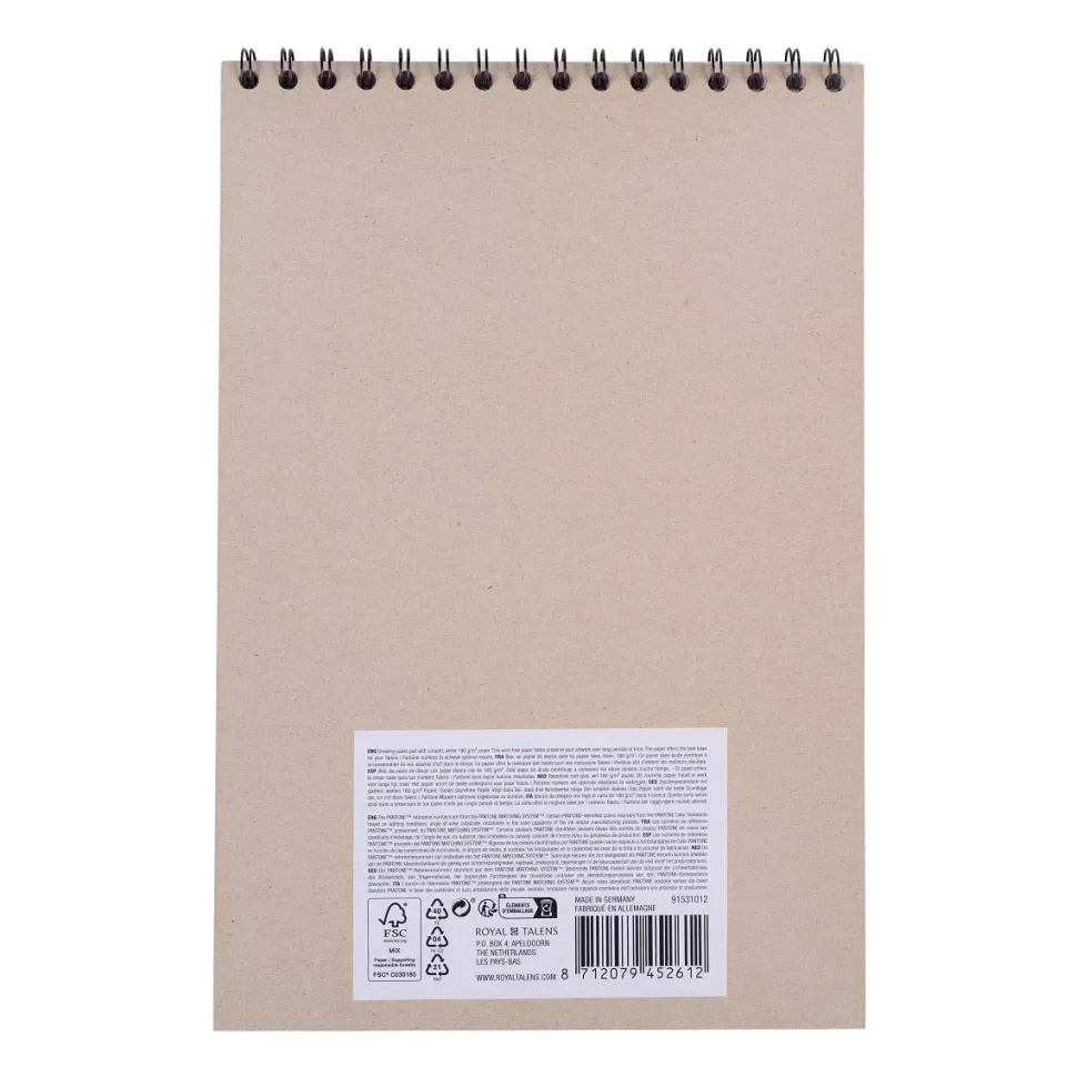 Cuaderno bocetos Talens Pantone A4 180 g/m²