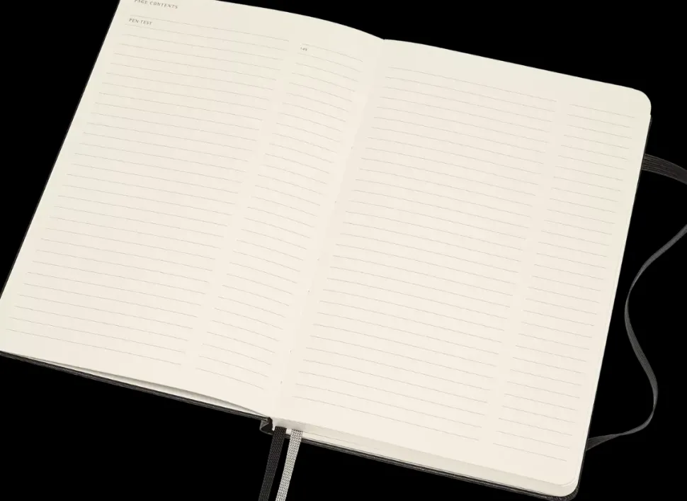 Cuaderno Bullet de Líneas Negro Moleskine 13x21cm