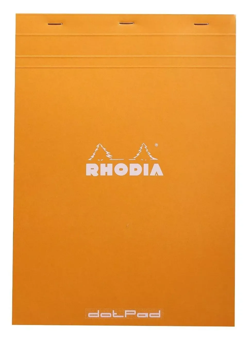 Cuaderno con puntos naranja A5 Rhodia