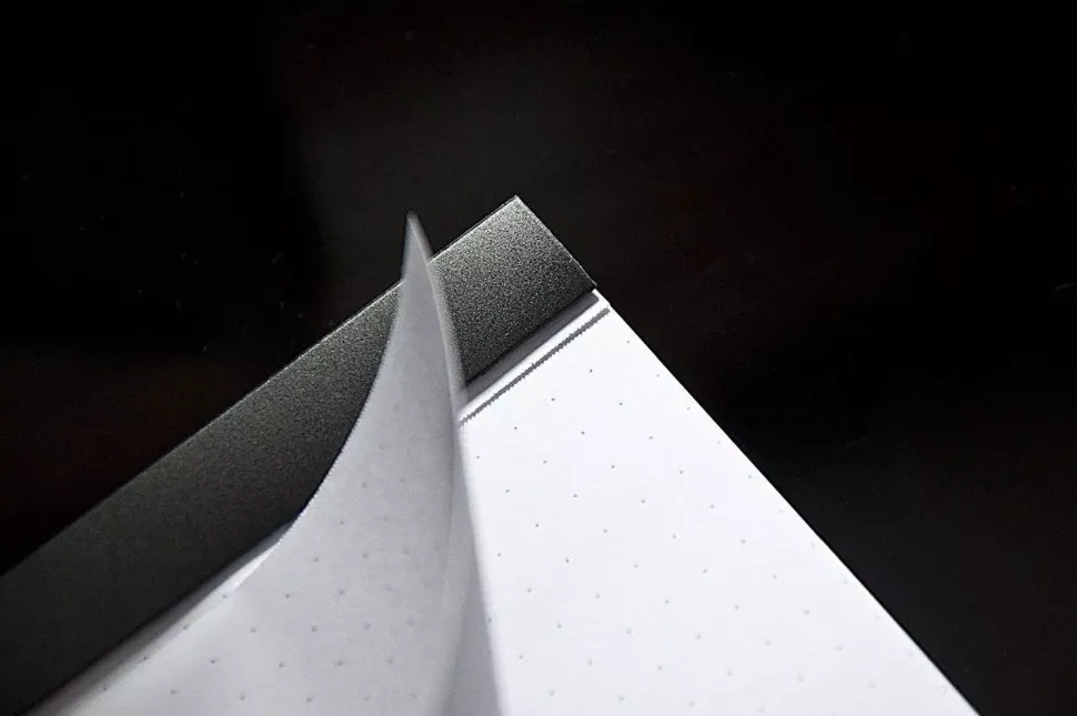 Cuaderno con puntos naranja A4 Rhodia