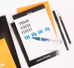 Cuaderno con puntos naranja A4 Rhodia