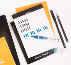 Cuaderno con puntos naranja A4 Rhodia