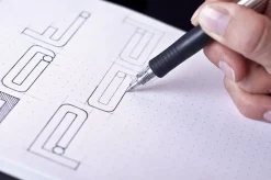 Cuaderno con puntos negro A4 Rhodia