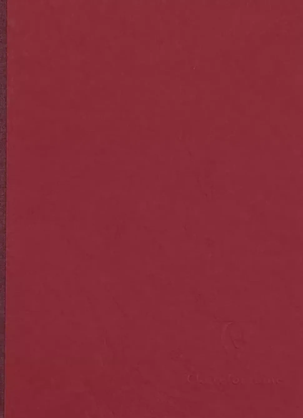 Cuaderno cosido Rojo Clairefontaine 15x21cm