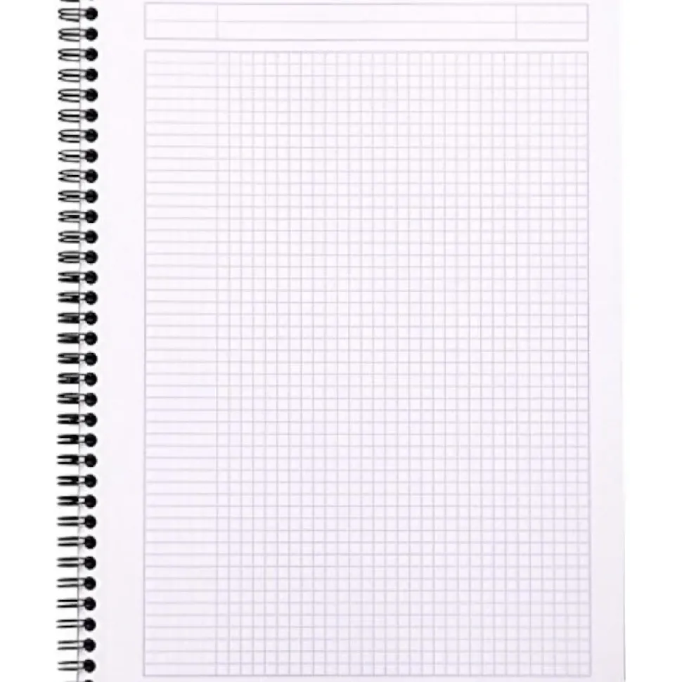 Cuaderno Cuadrícula Negro Rhodia A4