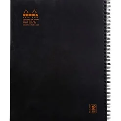 Cuaderno Cuadrícula Negro Rhodia A4