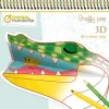 Cuaderno de Colorear Graffy Pop Mandala 3D Sabana Avenue Mandarine
