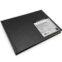 Cuaderno de Dibujo Ebony Tapa Negra Formato Paisaje Daler-Rowney A5